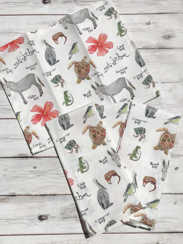 Kitchen Decor Tea Towel St. John Designs