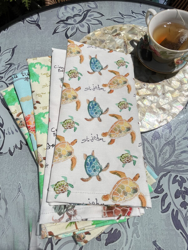 Kitchen Decor Sea Turtle Dish Towel