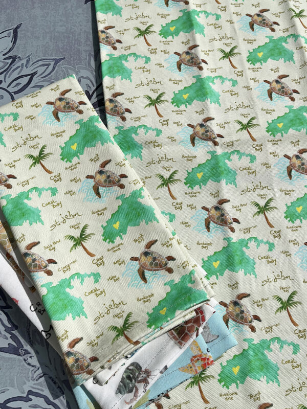 Beach Decor St. John Virgin Islands Kitchen Towel