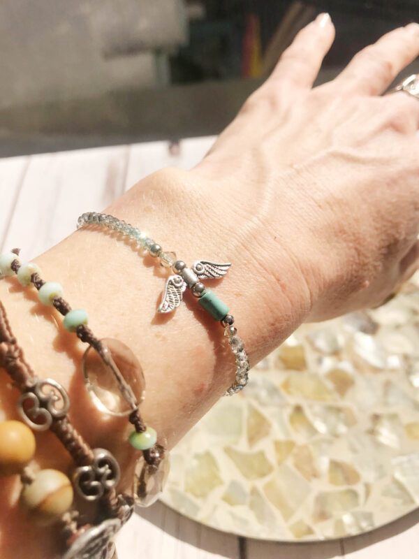 Silver Wings Boho Bracelet