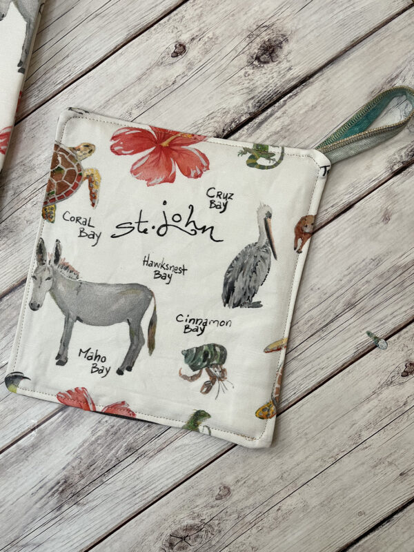 St. John Animal Kingdom Potholder