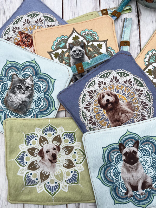 Pet Lover Cat Dog Kitchen Potholders