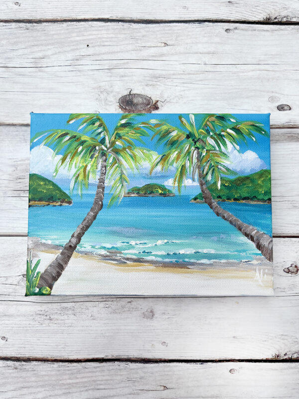 Maho Bay St John USVI Original Painting