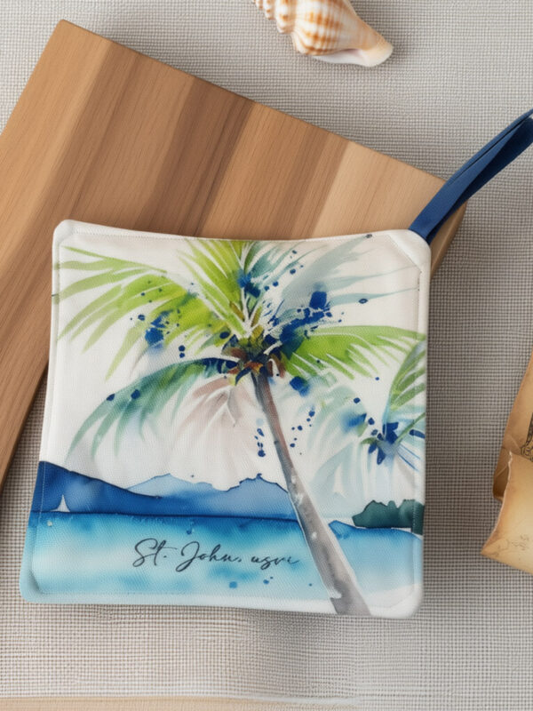 Art Potholder Cinnamon Bay St. John