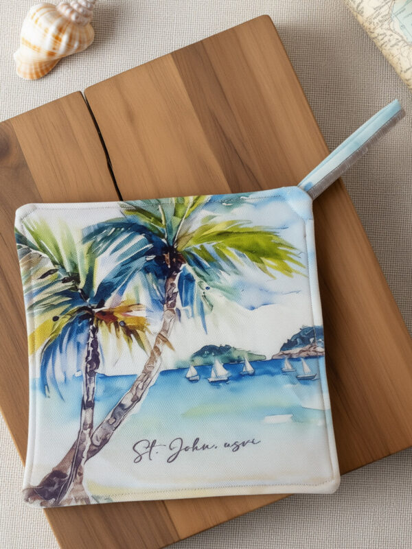 Art Potholder Leinster Bay St. John