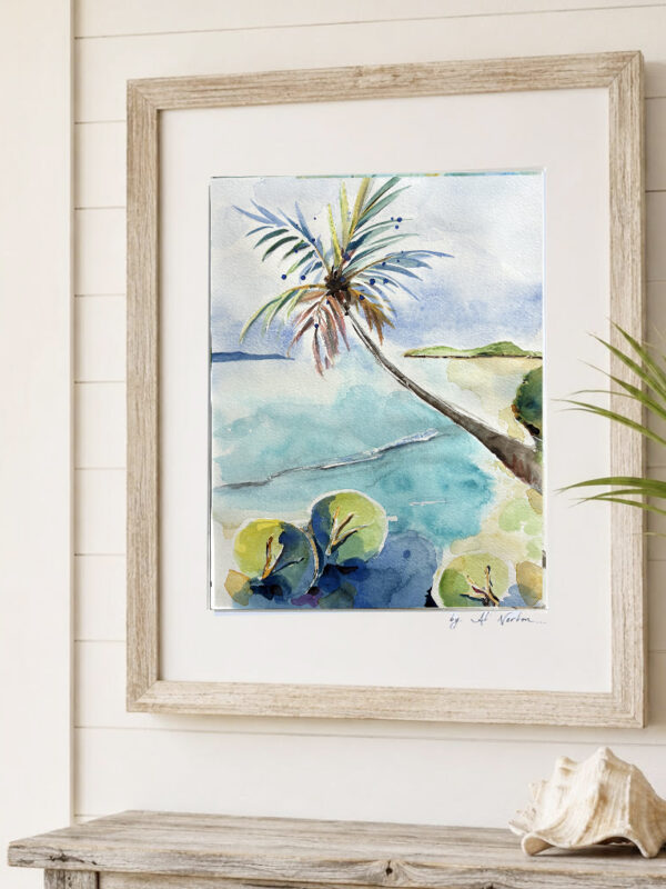 Ali Norton Original Seagrape Beach St. John